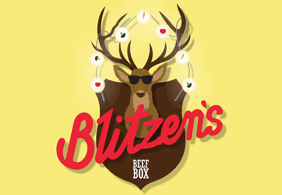 Stuff the turkey this year with a Green Meadows Beef festive Blitzen's Beef Box